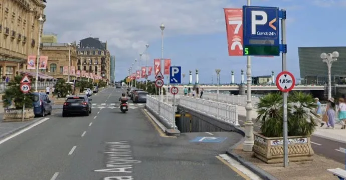 Parking subterraneo Okendo