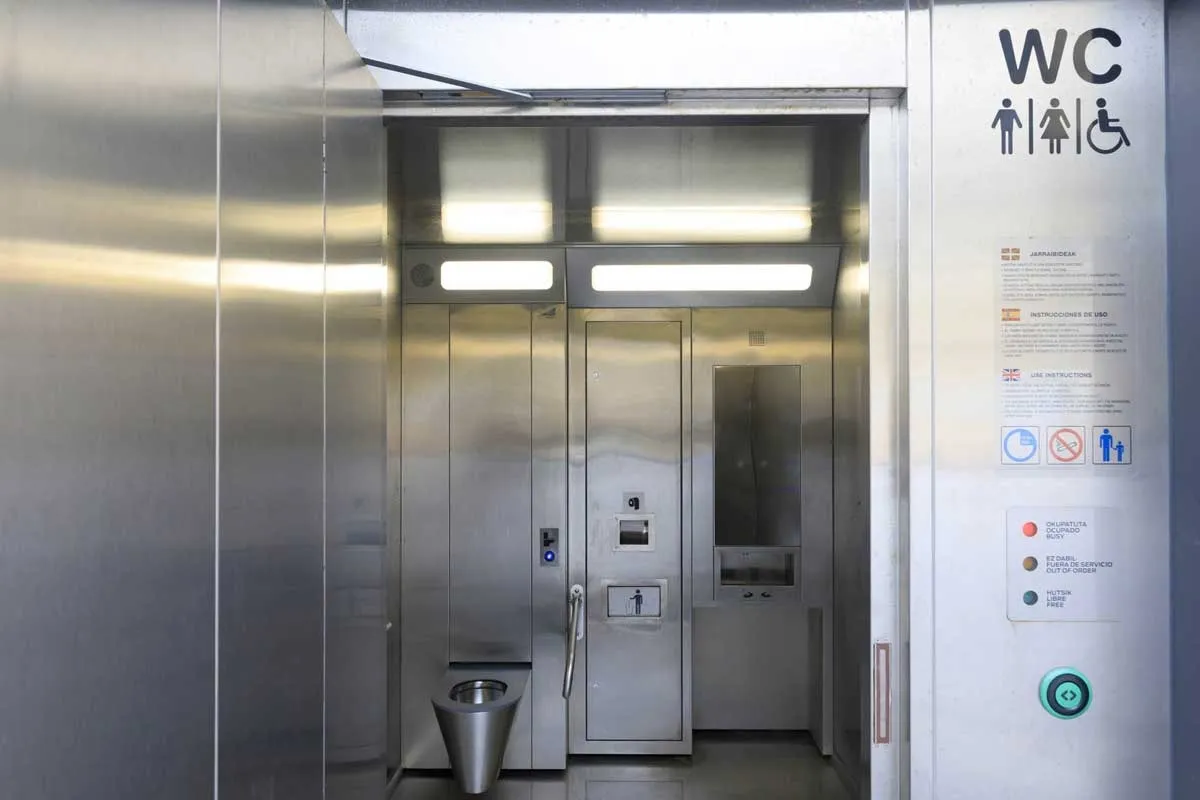 Aseos públicos adaptados